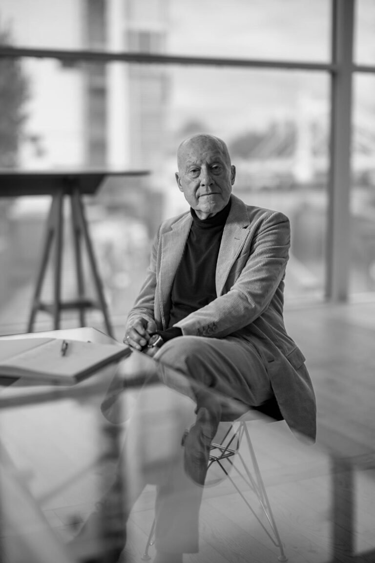 Professional Portrait - Lord Norman Foster for V&A Dundee and Maggie's